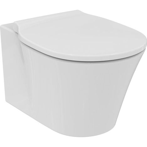 Pack combiné pour WC suspendu IS Connect Air sans joint, avec fermeture douce, 365x540mm, blanc