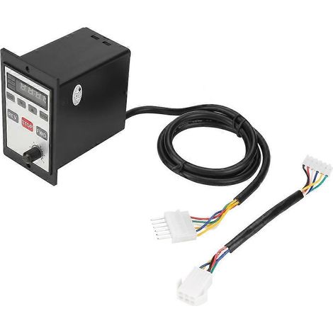 Digitaler Drehzahlregler für Wechselstrom 220 V, 6-200 W, Motordrehzahlregler 0-100 % (90 W Doppelreihe, A-Anschluss)