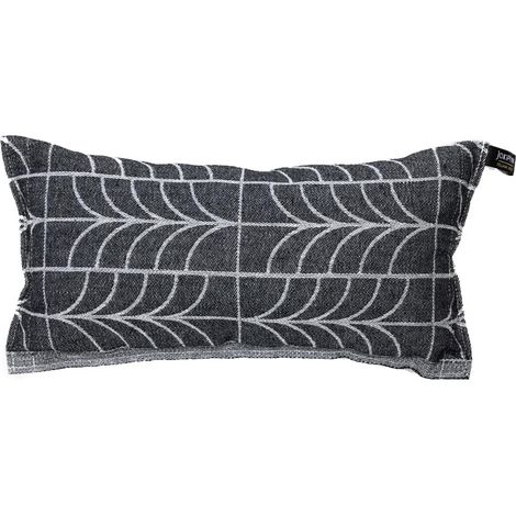 Jokipiin Humina Pillow Saunakissen 22 x 40 cm finnisches Sauna Kissen black/white (1/2)