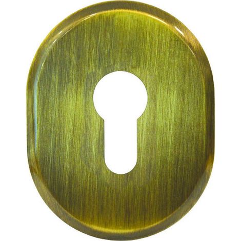 Bocchetta Ovale In Ottone Brunito Per Cilindri Sagomati  316L/Sv - mm.64x84h spessore mm.6 - 5 pz