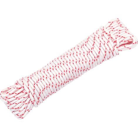 Cordón de arranque nailon y rojo Ø3 mm 10 m