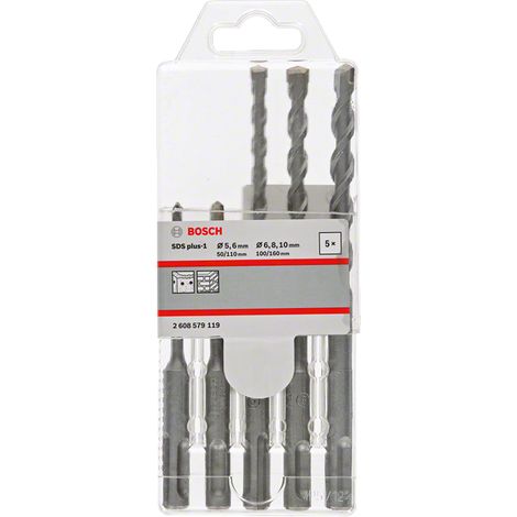 BOSCH SDS PLUS-1 BOHRERSATZ 5/6/6/8/10