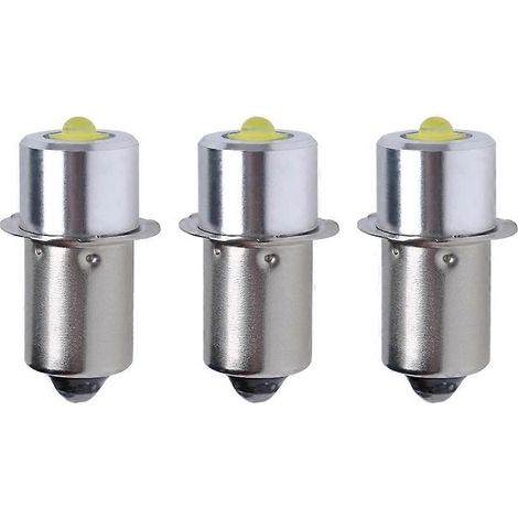 Kit de conversion LED pour lampe torche Maglite, ampoule LED 3 W CC 6-24 V, compatible avec les lampes torches Maglite à 3-16 piles. (1/5)