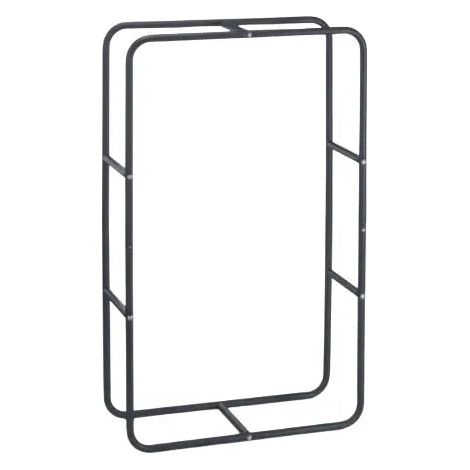 Estante porta leña para chimenea de acero 100 cm 1300021763