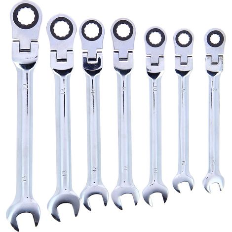 7 Clés mixtes a cliquet - PRECISION STEEL (1/5)