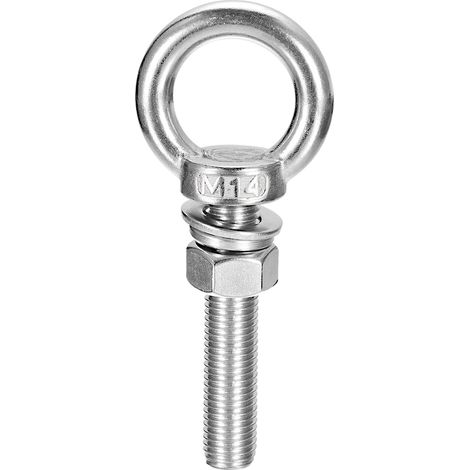 Boulon À Œil De Levage Boulon À Œil M14 x 80mm 304 Pour suspendu (1/5)