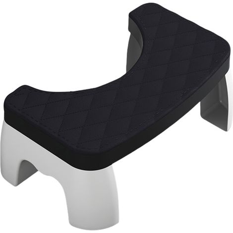 Escabeau de toilette à hauteur universelle,-Agate noire (1/5)