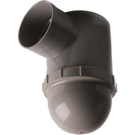 Wavin hwa l siphon pour eaux usées ø110mm pvc gris (1/2)