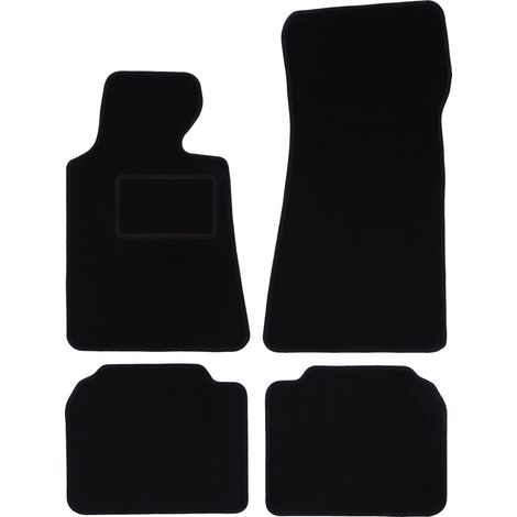 Tapis en velours noir pour : BMW 7 E32 berline (1986-1994) (1/5)