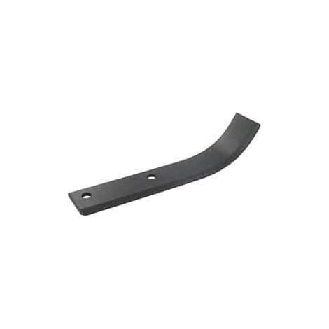 Cuchillo de fresa recto para motocultor adaptable a Husqvarna - Pubert - L: 205mm. Tipo Bineur. Reemplaza original 0001000020.