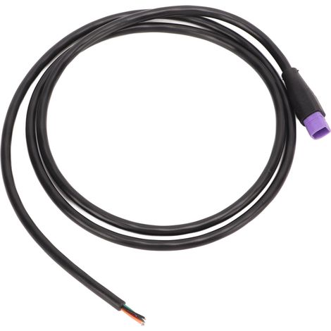 Fahrradverlängerungskabel, 6-poliger Stecker, Kennzeichnung, 48 V AC/DC, verschiedene Materialien, Fahrradmodifikationsteile (1/5)