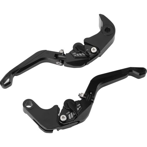 Paire de leviers de frein et d'embrayage réglables 6 positions, compatibles avec Suzuki GSXR 600/750/1000 (1/5)