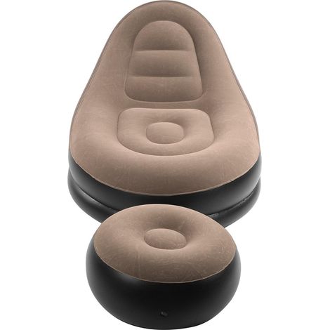 Canapé gonflable de fitness, portable, confortable, pour l'extérieur, facile à gonfler et à dégonfler (1/5)