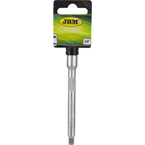 Barra de extensión ¼" con cabota normal 75mm. (p/ ref. 51447)  JBM14027 (1/2)