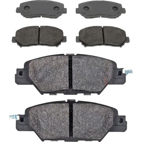 KIT PASTIGLIE FRENO ANTERIORI E POSTERIORI compatibile con MAZDA MX-5 IV (ND) / PASTIGLIE FRENANTI AUTO OEM FDB4873,FDB1894 / SOSTITUZIONE DIRETTA / BASSA POLVERE / SILENZIOSO