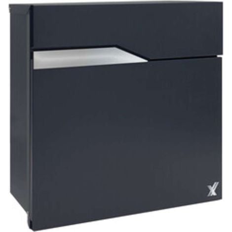 CASSETTA POSTALE ALUBOX NETTUNO 37X11X37 GRIGIO