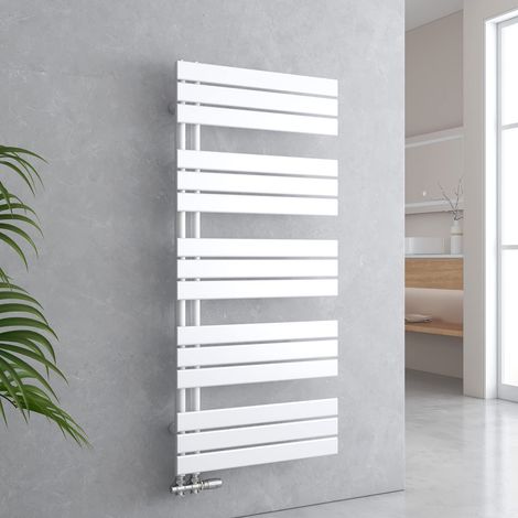 Chauffe-serviettes de bain, 1320 x 600 mm, chauffe-serviettes, porte-serviettes (1/5)