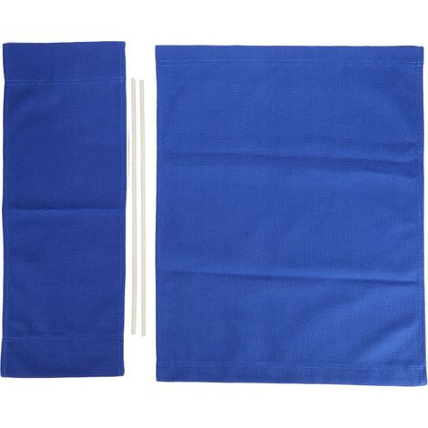 1 set of toile of replacement for chair of realisator, fabric of seat, supplies of home, accessories of furniture, blue (1/5)