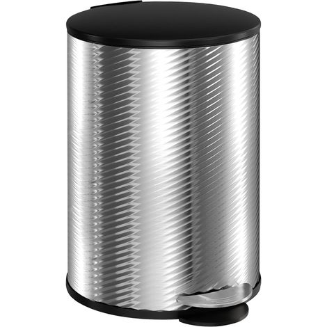 20L Stainless Steel Compact Home Bin