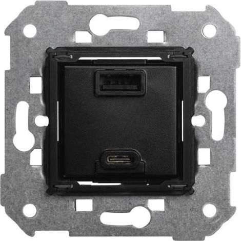 SIMON 7511296-039  Cargador USB doble C+A 3.1A Quickcharge (1/2)
