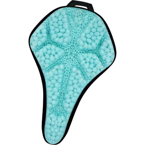 Comodo coprisella universale per bicicletta - Cuscino per sella da bicicletta antiurto - Accessori per bicicletta da esterno - Comodo cuscino per sella (1/2)