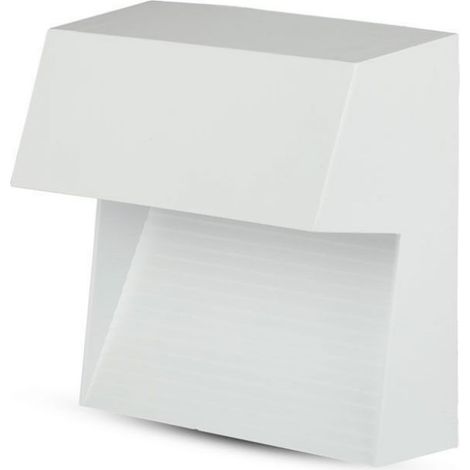 V-TAC VT-1172 Lampada applique LED 3W parete segnapasso quadrato bianco IP65 bianco caldo 3000K - SKU 1402 (1/5)
