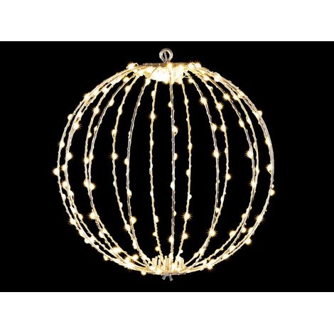Palla di Natale Luminosa da Appendere con 192 Led - Uso Interno ed Esterno (1/4)