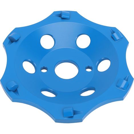 Disque Diamant 125 Beton, Disque Poncage Carrelage Béton Diamantée 125mm, Disque Meuleuse a Surfacer Beton pour Ciment Marbre Granit Pierre Briques Maçonnerie Plâtre Chape (1/5)