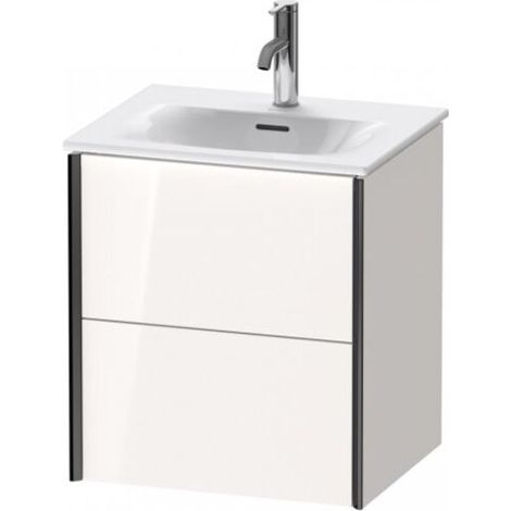 Sous-vasque pour meuble de salle de bain XVIU 557x510x420mm Prof. sw ma blanc brillant (1/3)