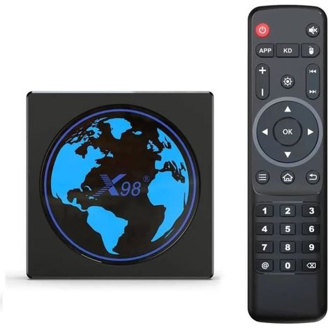 Android TV Box - TV Box X98mini Android 11.0 2G+ 16G 5G double bande Smart WiFi bluetooth 4K HD 100m Amlogic S905W2 Quad Core (1/4)