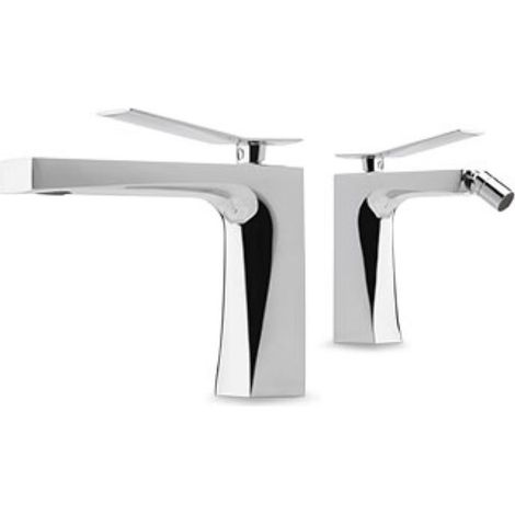 IB RUBINETTERIE Wave set rubinetto lavabo e bidet codice prod: Wa200cc+Wa220cc (1/3)