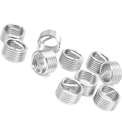 10 Pièces Réducteurs Filetés Mâle/Femelle M16x21D en Acier Inoxydable pour Fixation et Réparation