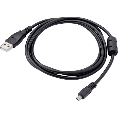 Akyga Câble USB USB-A mâle, UC-E6 1.50 m noir AK-USB-20 (1/4)
