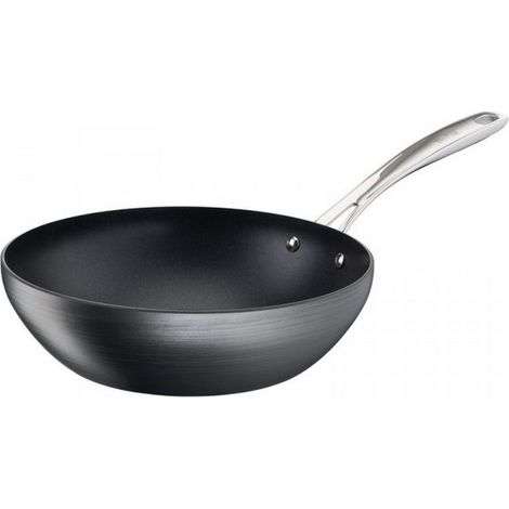 sartén wok aluminio 28cm gris - g2561902 - tefal -
