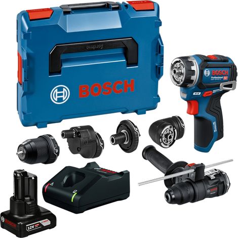 Trapano avvitatore a batteria Bosch GSR 12V-32 FC 12 V 31 Nm brushless + 1 batteria da 6,0 Ah + caricabatterie + L-Boxx (1/5)
