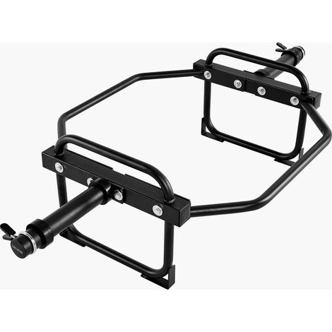 VEVOR Barra Hexagonal, Carga 240 kg, Barras para Encogimientos de Hombros, Equipo de Levantamiento de Pesas y Entrenamiento de Fuerza, Gimnasio en Casa a Sentadillas, 1430 x 725 x 365 mm, Negro (1/5)