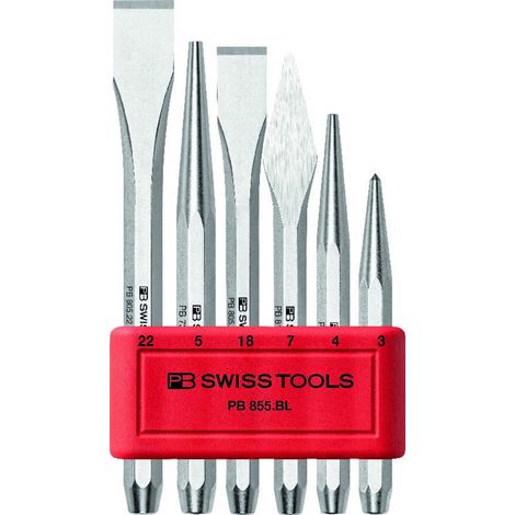 PB Swiss Tools Schlagwerkzeug-Satz 6-teilig