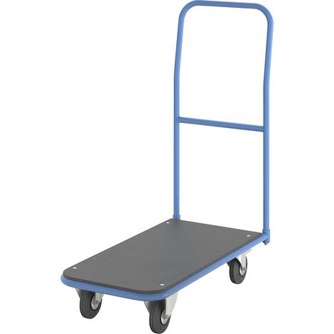 eurokraft pro, Chariot plate-forme, plateau en MDF, avec barre (1/5)