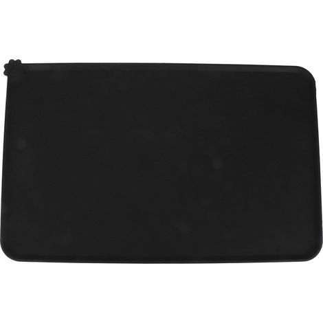 Tapis de Nourriture pour Chats et Chiens en Silicone Alimentaire Durable, Noir pour Voiture (1/5)