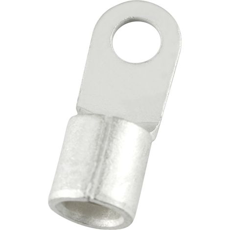 Cosses à œillet RS PRO, Non-isolé, 22mm², 6.4mm, 12.2mm
