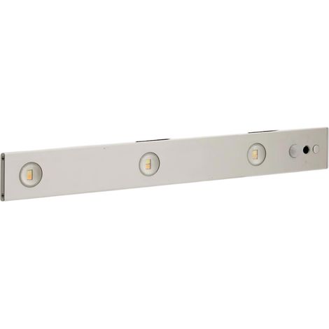 Lampe Réglette LED "Cat Eye" 33cm Argent (1/4)