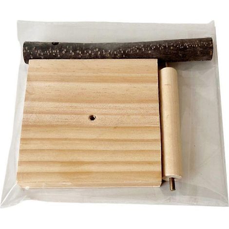 Perchoir en bois pour petits et moyens perroquets, support et griffoir