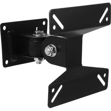 Wandhalterung für Fernseher, Monitorhalterung, Monitorhaken – 11,70 x 11,50 x 10,20 cm – Schwarz (1/4)