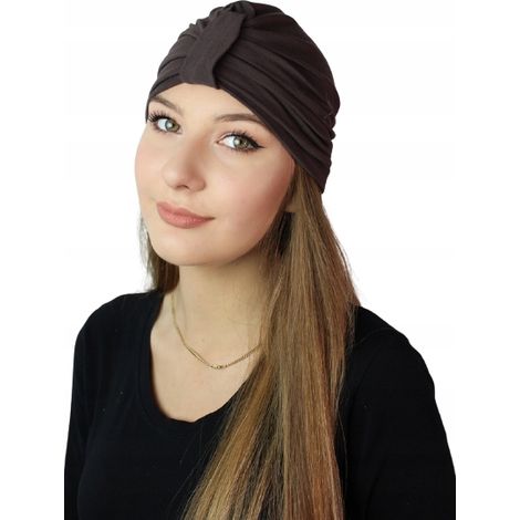 Turbante de diseño EVA de Emma Brown también después de la quimioterapia (1/5)