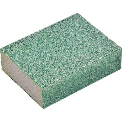 Oakey Dual-Grit Flexible Sanding Sponge Coarse/Extra Coarse (1/2)