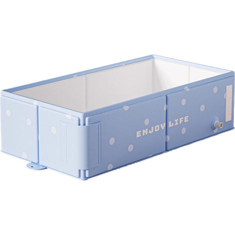 Portable pour Bassine Pliable et Stable  pour Douche, Sans Montage Requis Pour de 0 à 8 ans, , plage, extérieur, trempage, salle de bain hôtel (1/5)