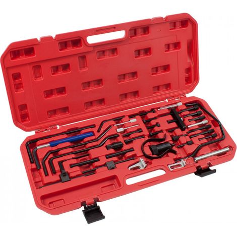 Dema – Coffret d'outils courroie de distribution – Compatible Citroën et Peugeot – Pour moteurs essence et diesel – Remplacement facile
