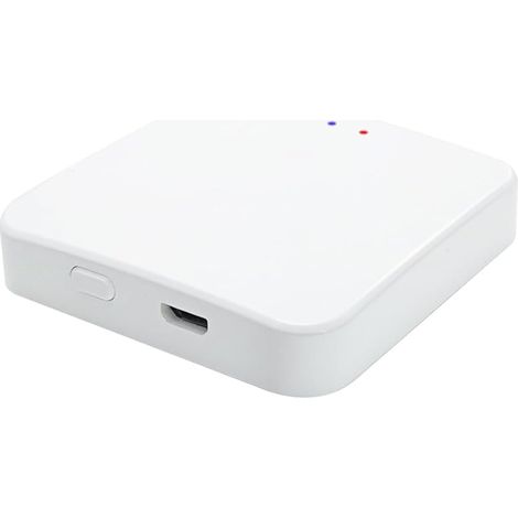 Passerelle Tuya WiFi ZigBee 3.0 Bluetooth Gateway Hub Sans Fil, Smart Life APP Commande, Uniquement pour Appareils Compatibles Tuya (1/5)