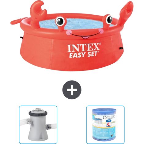Intex Piscina Easy Set Rotonda - Granchio - 183x51 cm - 5-pezzi  S21268 (1/5)