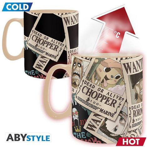 One Piece  Mug mit Wärmewechsel  460ml  Gewünscht